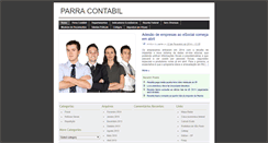 Desktop Screenshot of parracontabil.com.br